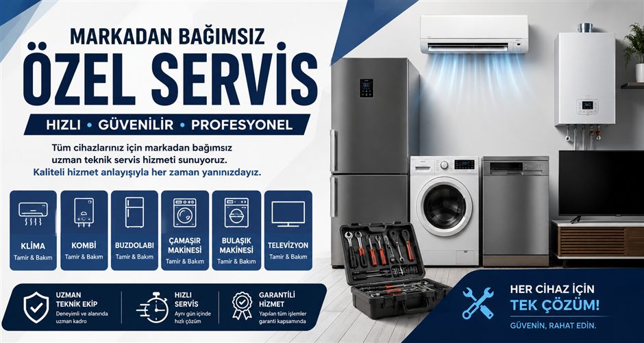 Meram Beyaz Eşya Servisi — klima, kombi ve beyaz eşya servisi
